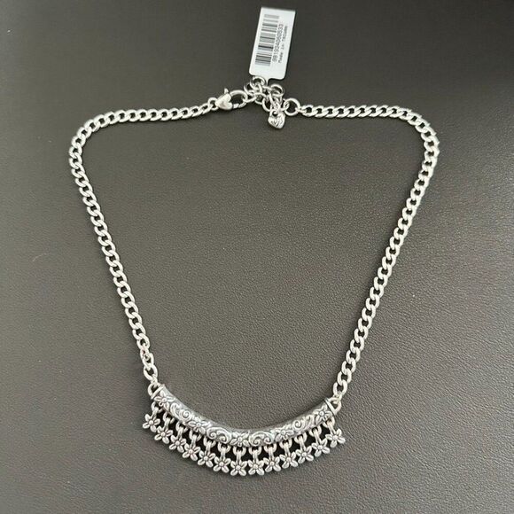 Brand New NWT Brighton Cosmopolitan Floral Flower Necklace - Picture 2 of 7
